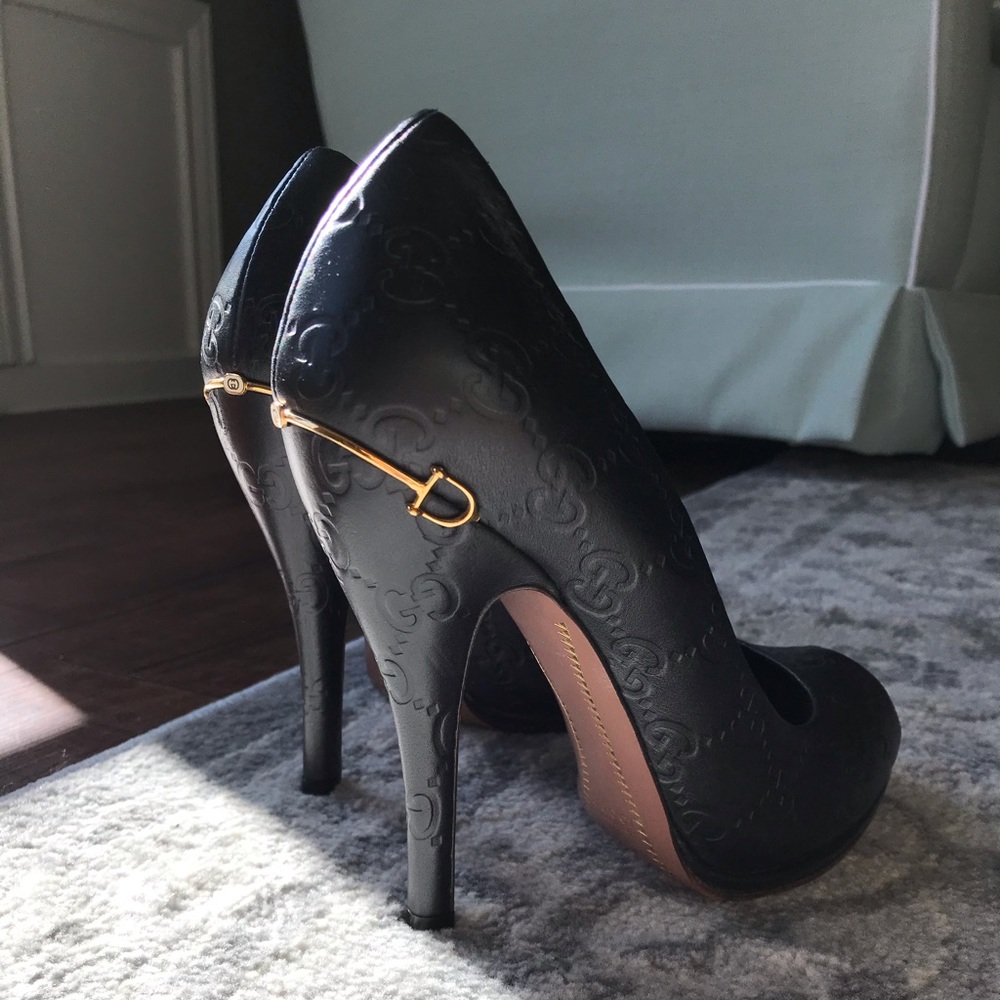 Black Gucci Heels